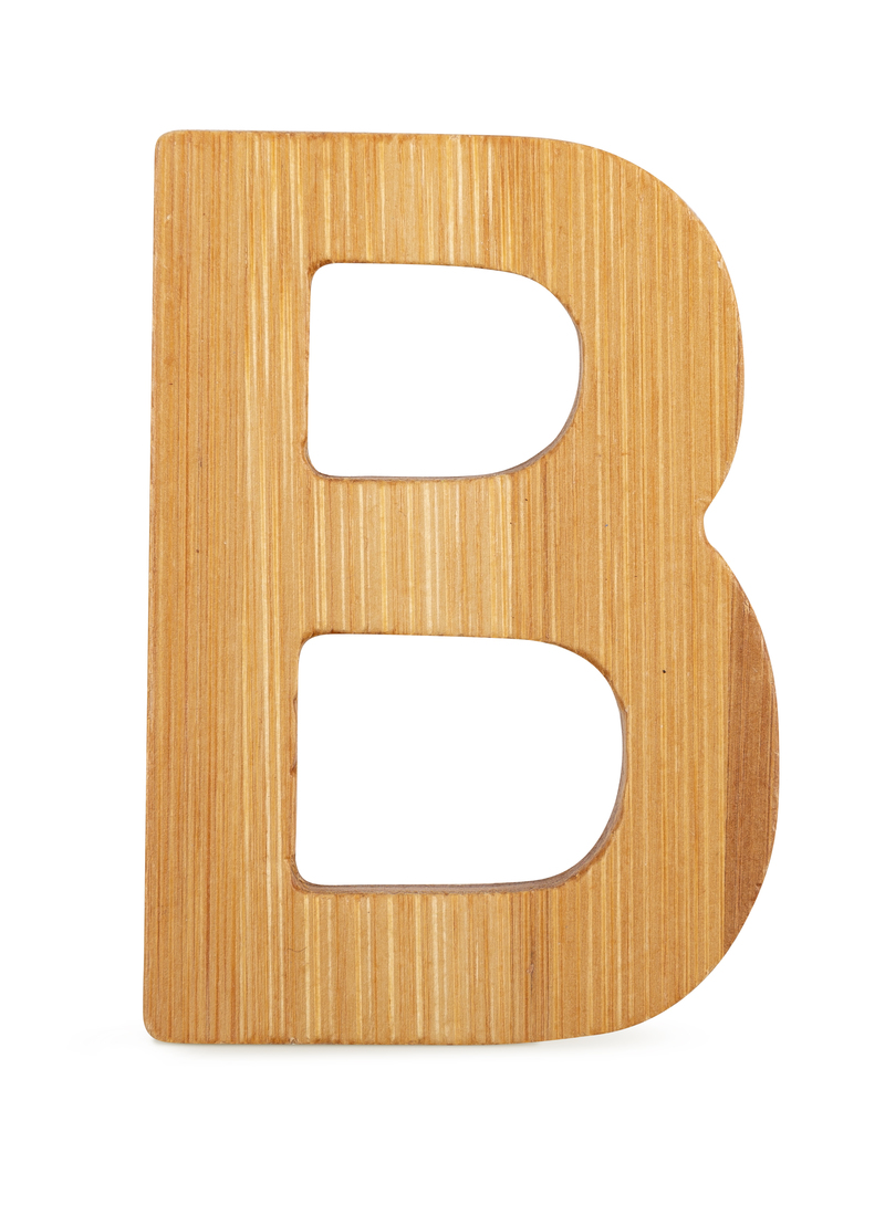 ABC Bamboo Letters B