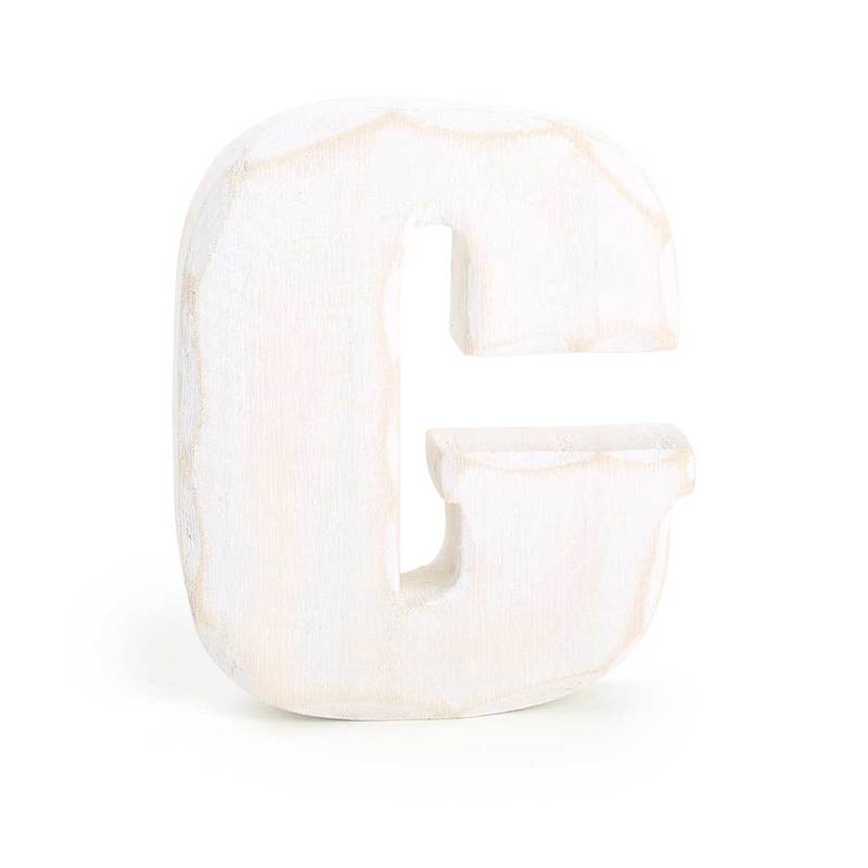 Wooden Letter C