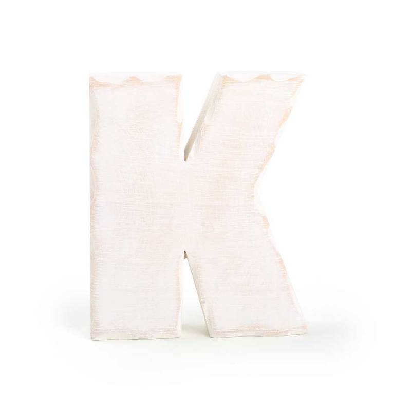 Wooden Letter K