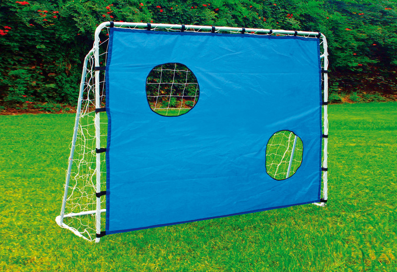 Football Goal with Goal Wall