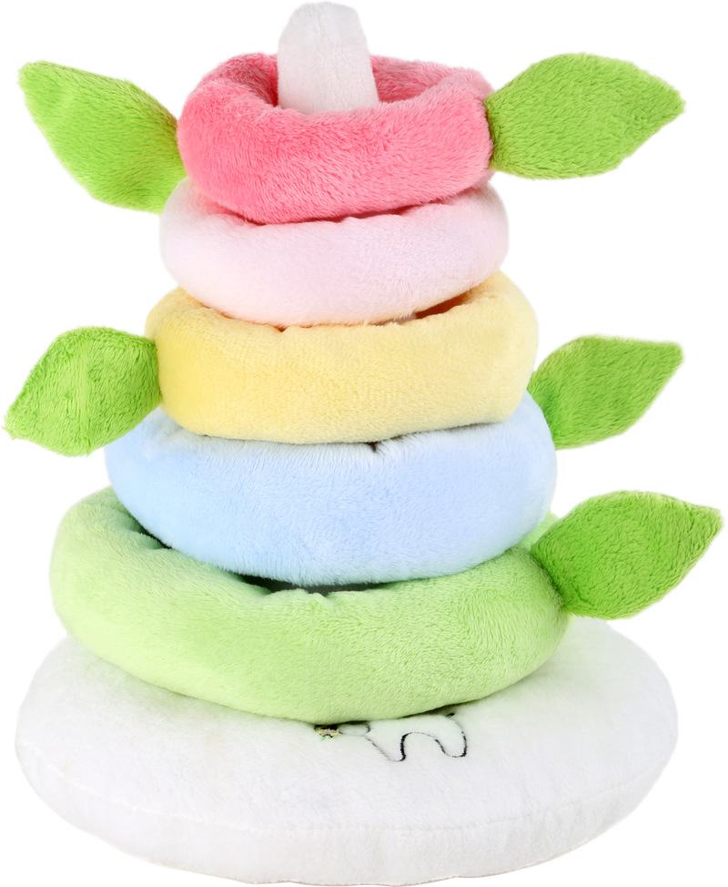 Lotta the Lamb Rainbow Stacking Tower