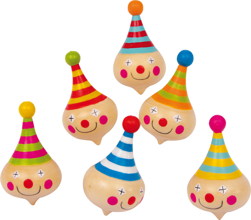 Spinning Top Clown