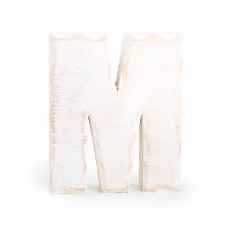 Wooden Letter M