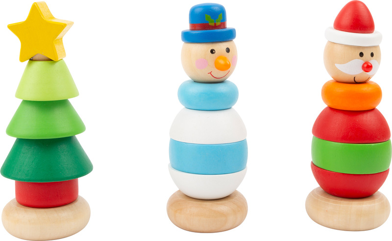 Christmas Stacking Figurines Display