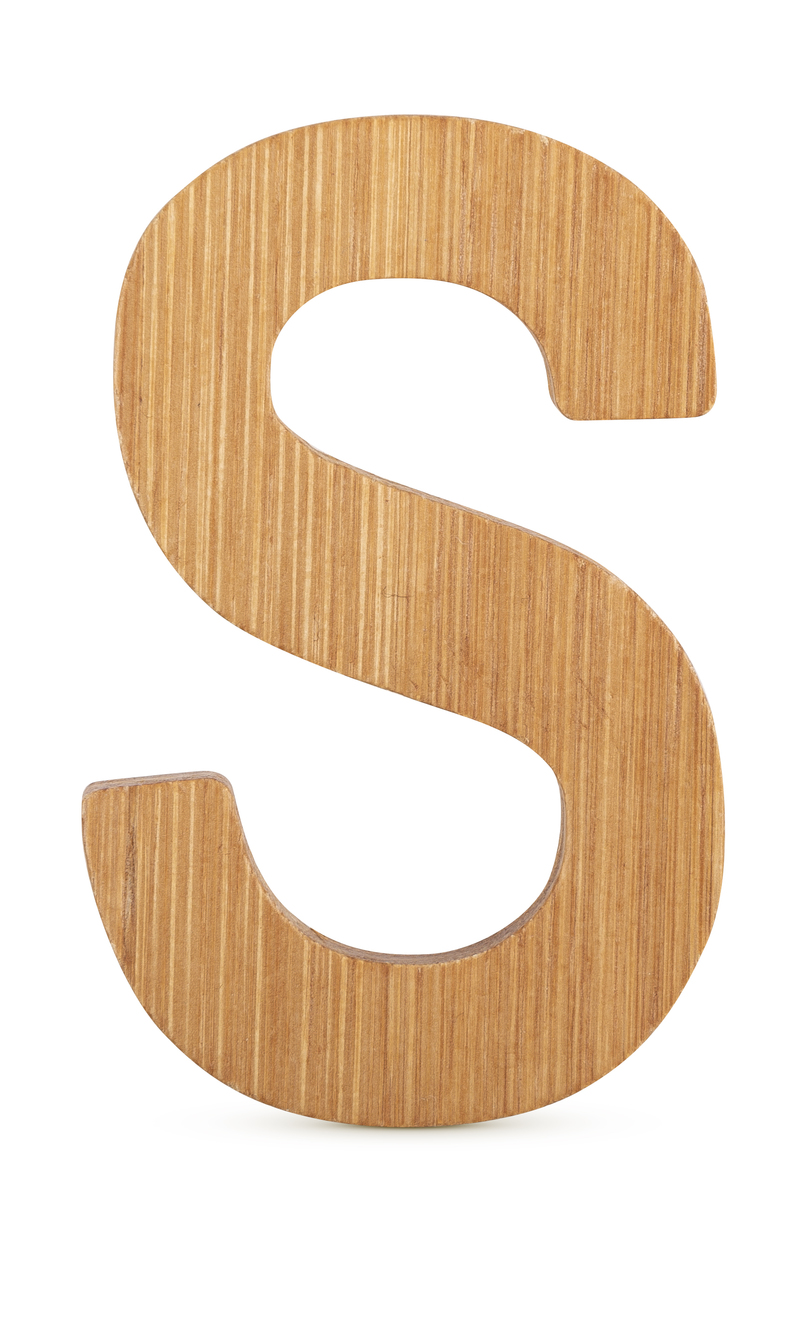 ABC Bamboo Letters S