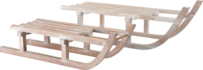 Wooden Decoration Sledge 