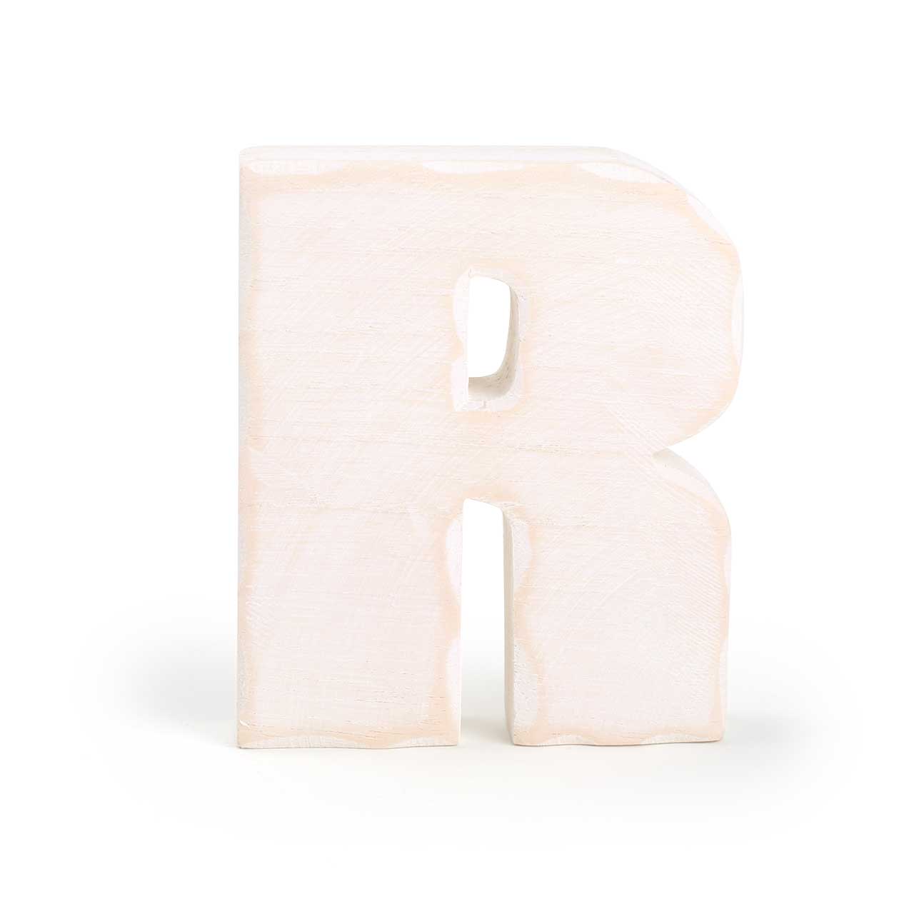 Wooden Letter R