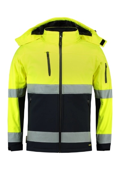 Bi-color EN ISO 20471 Softshell