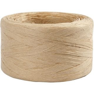 Paper raffia yarn