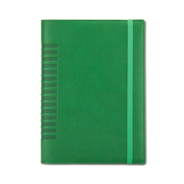 AGENDA LUX COMETA VERDE CU ELASTIC VERDE, 17X24 cm