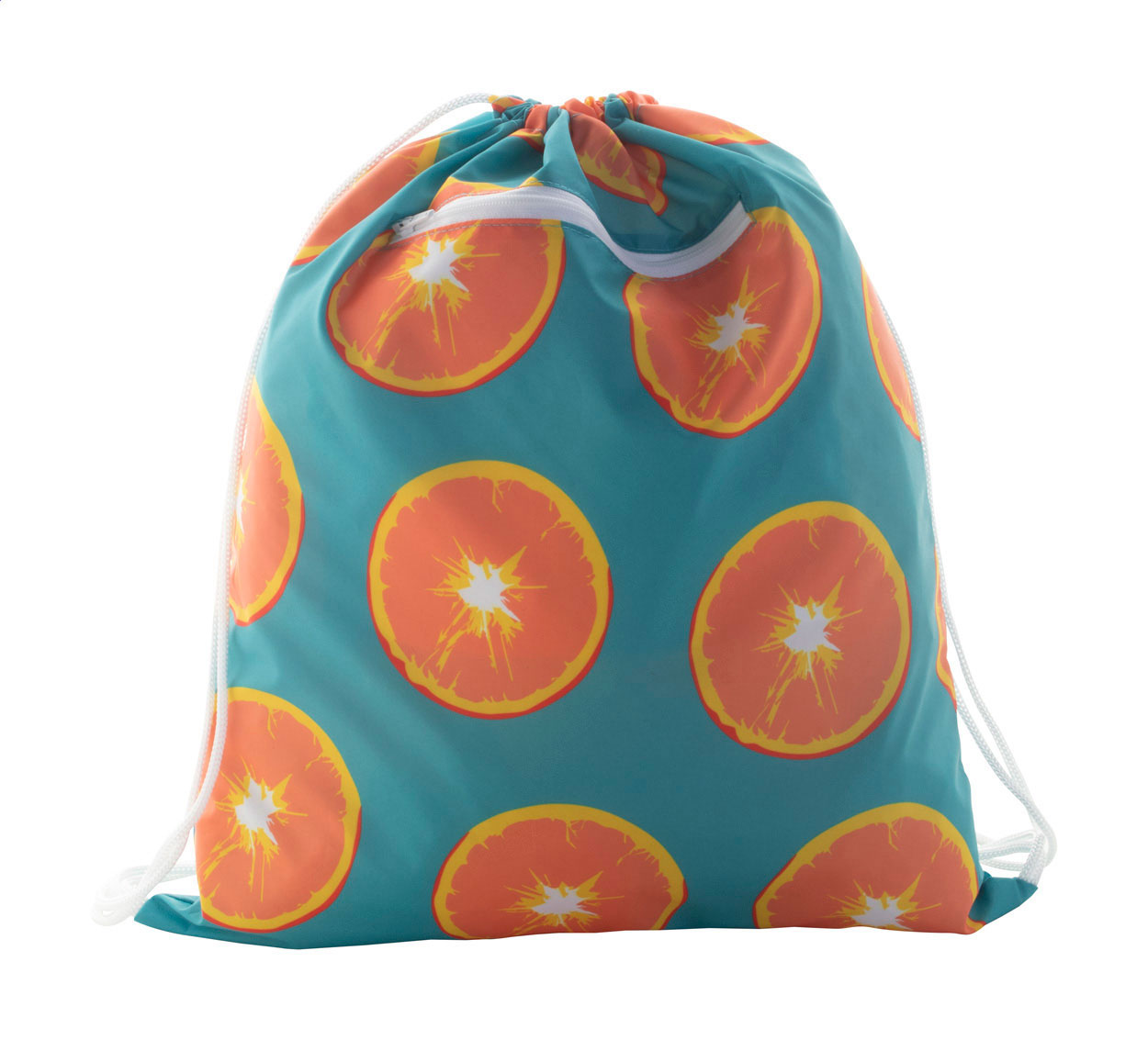 CreaDraw Zip custom drawstring bag