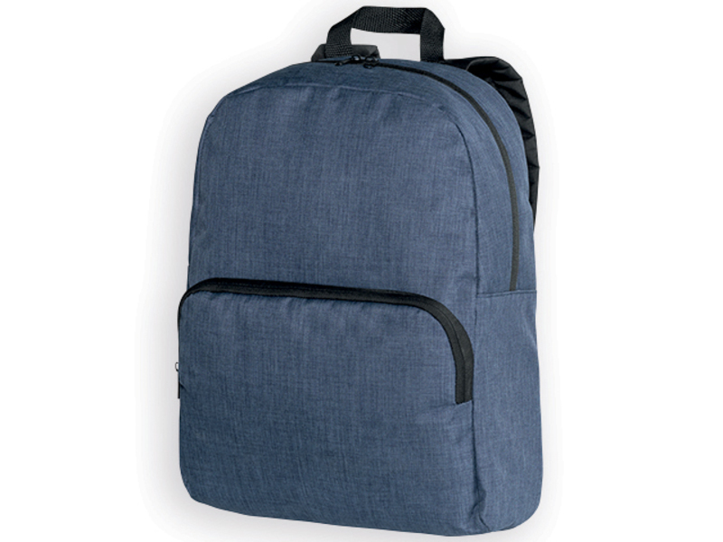MACARIO polyester backpack, 600D + 300D, Heather blue