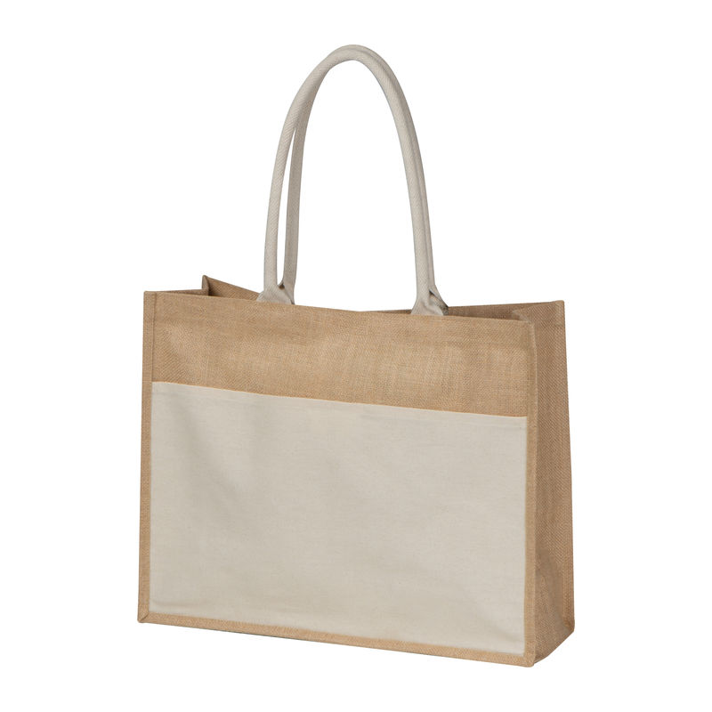 Jute bag with leader