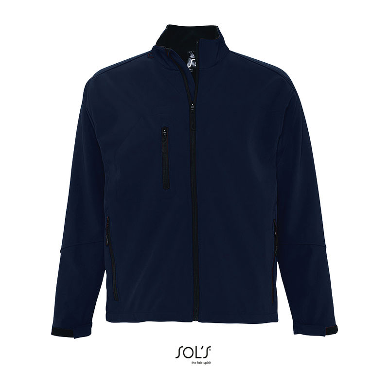 SOL'S RELAX - MEN'S SOFTSHELL ZIPPED JACKET