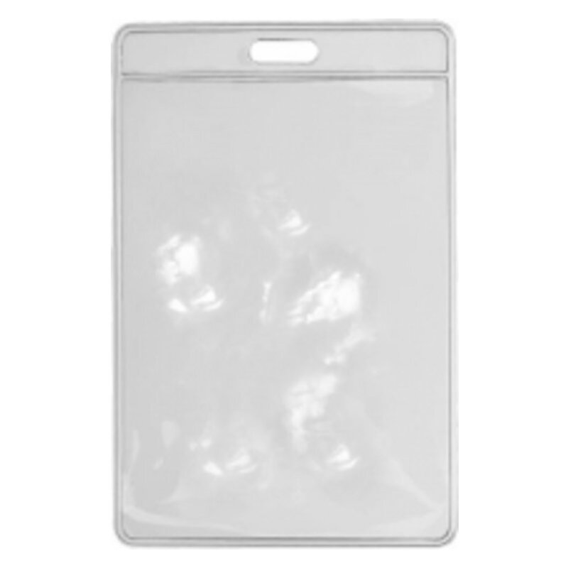 Vertical badge holder