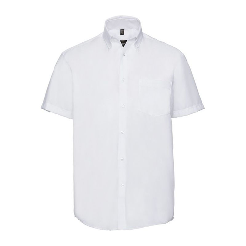 Russell Non-iron Men Shirt short-sleeve