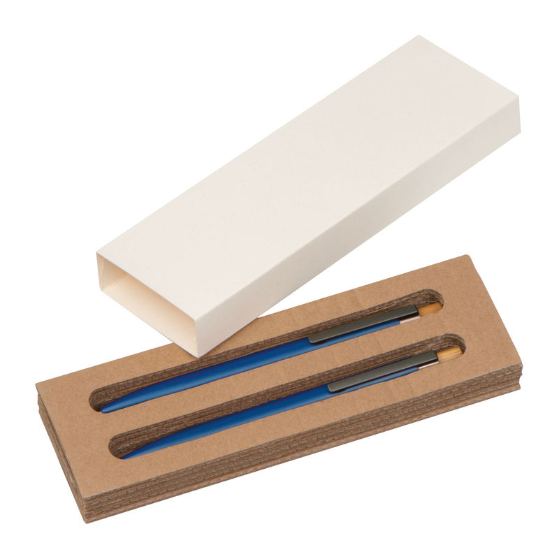 Writing set made from recycled aluminium 