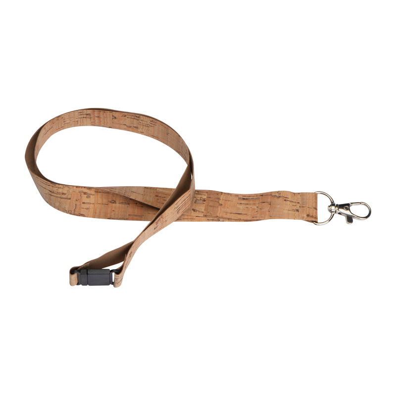 Cork lanyard