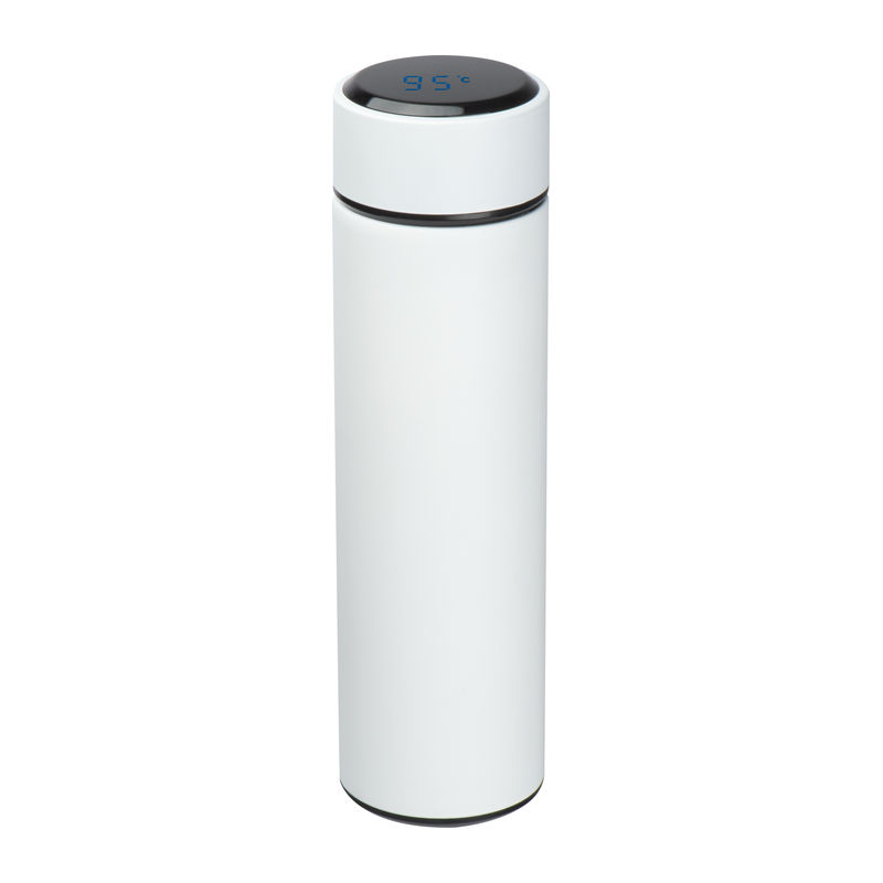 Drinking bottle with LED display