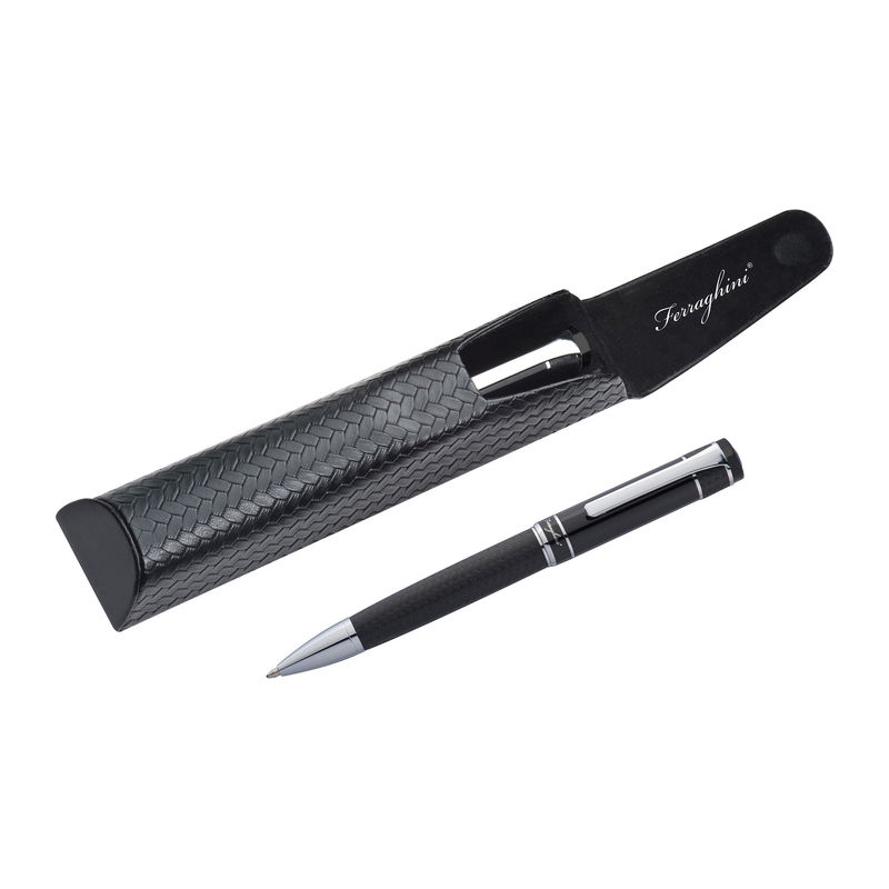 Ferraghini ball pen with twist mechanism with clot