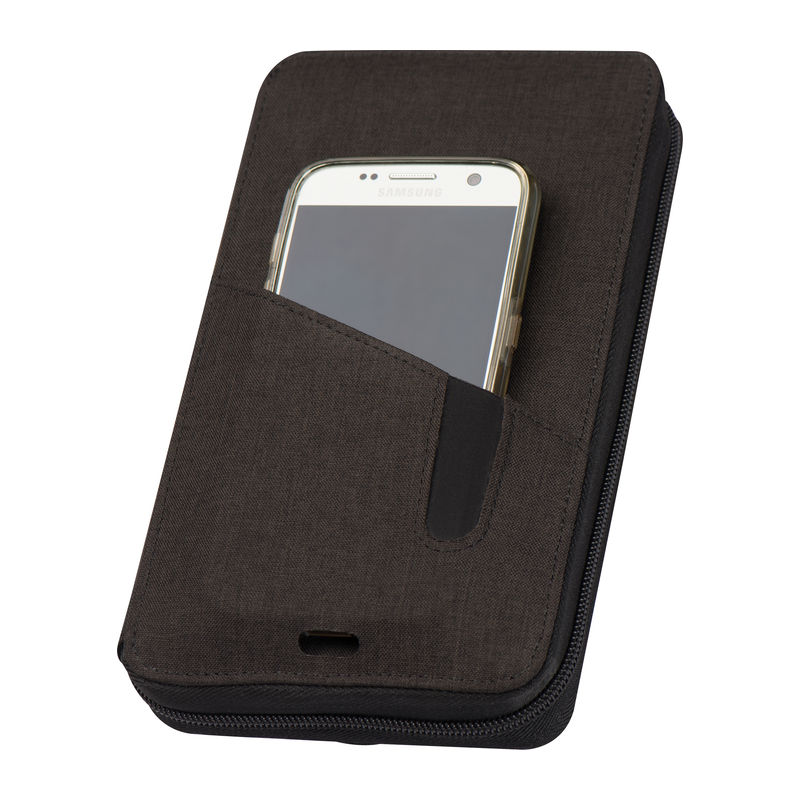 Travel wallet with powerbank