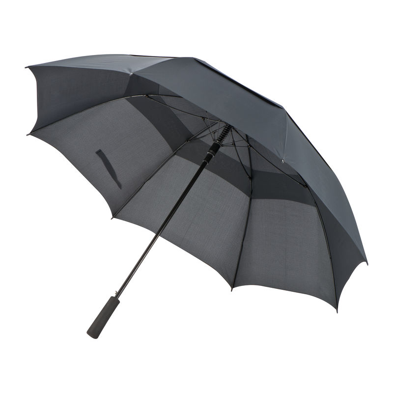 Golf umbrella with windscreen