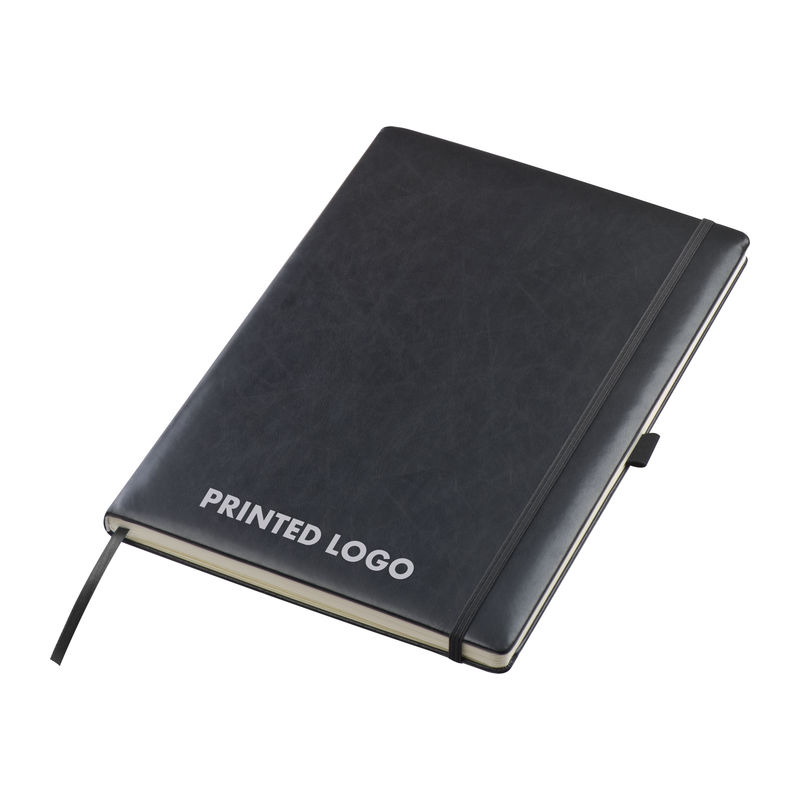 A4 notebook with elastic strap