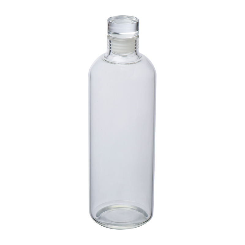 Glass drinking bottle, 750 ml