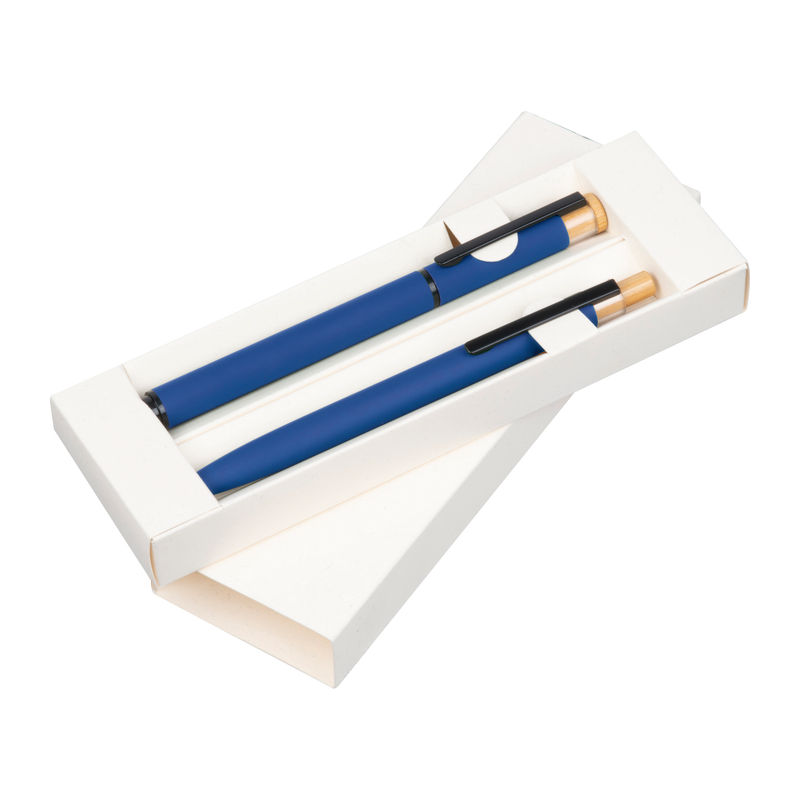 Writing set made from recycled aluminium 