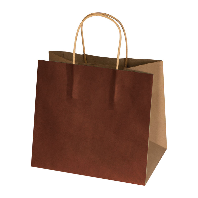 Small recycled paperbag with 2 handles