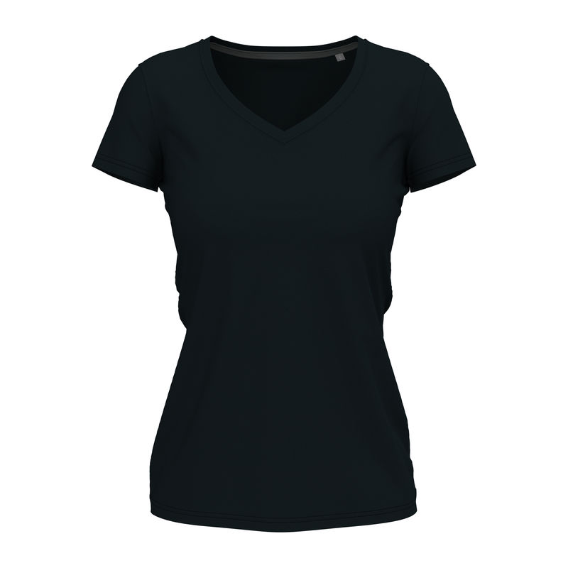 Stretch-T V-neck for women