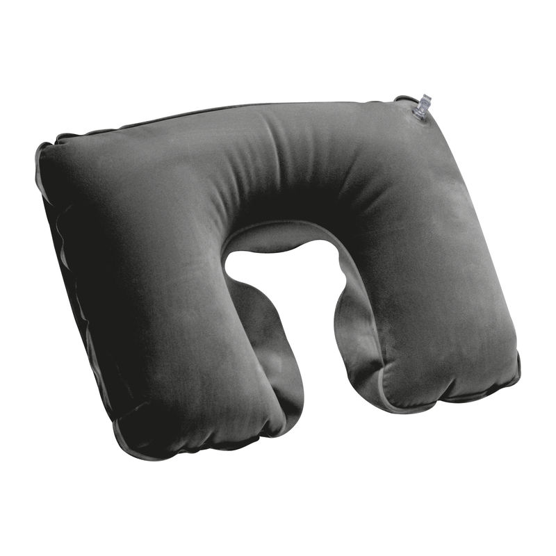 Inflatable soft travel pillow