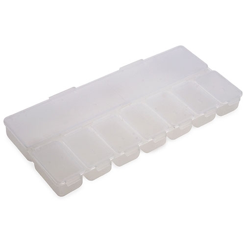 8 COMPARTMENTS PILL BOX