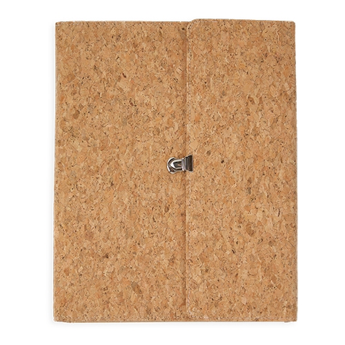 CORK FOLDER WITH BLOCK