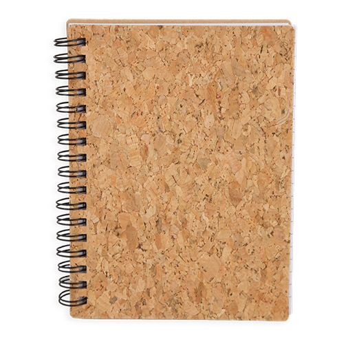 NATURE CORK RINGS NOTEBOOK