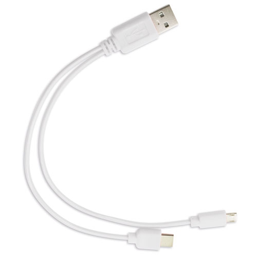 CHARGER CONEXION MICRO USBREON WHITE