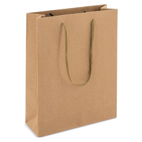 CARDBOARD BAG WITH LOOPSE HANDLE 