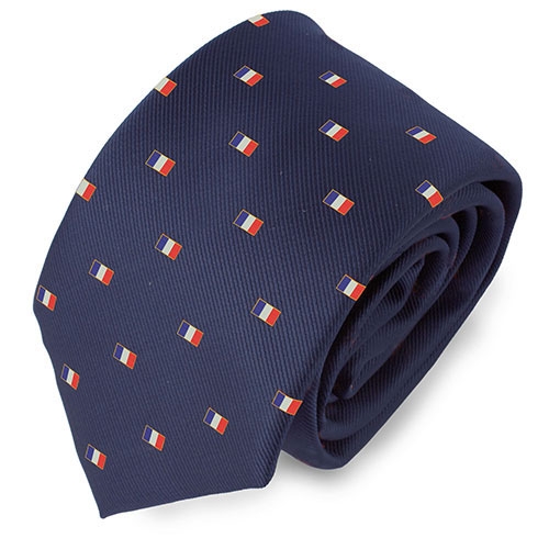 FRANCE FLAG TIE