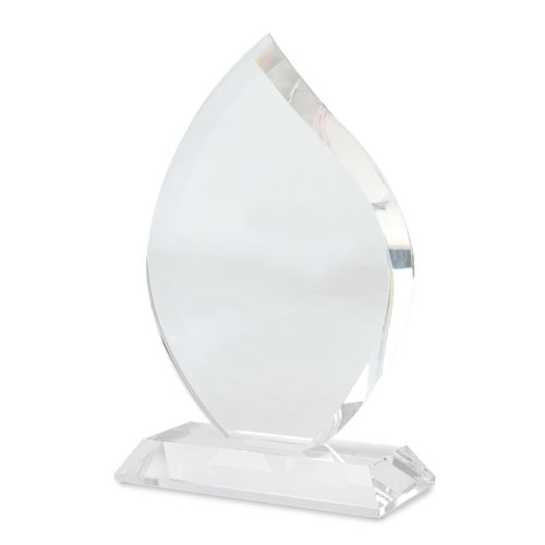 TEARDROP SHAPED GLASS TROPHÉE