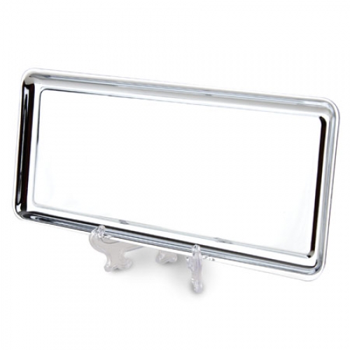 CHROME RECTANGULAR TRAY