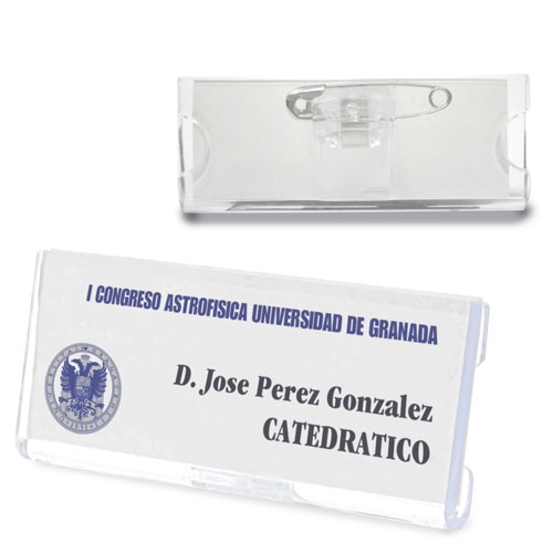 RECTANGULAR ID BADGE