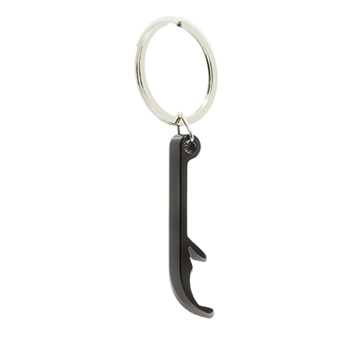 ALUMINIUM KEY-RING + OPENER