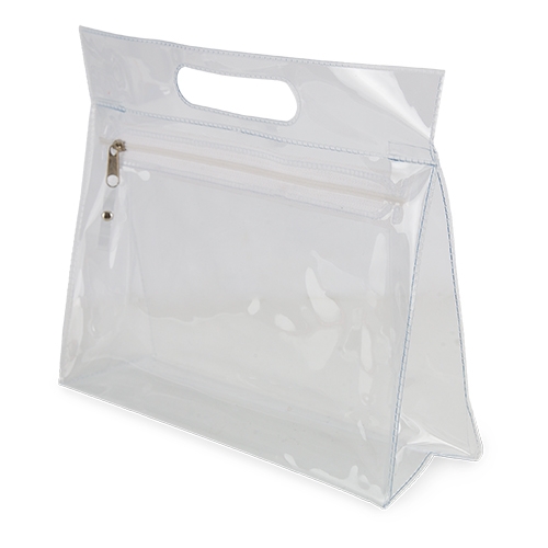 TRANSPARENT TOILET BAG 