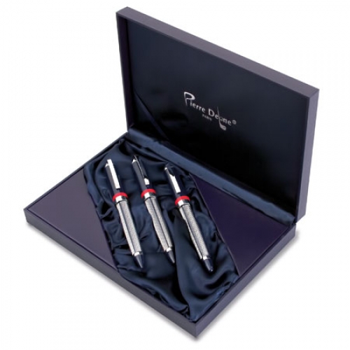 CLUB NAUTIC 3 PCS SET/ PEN+FOUNTAIN PEN+PROPELLING PENCIL