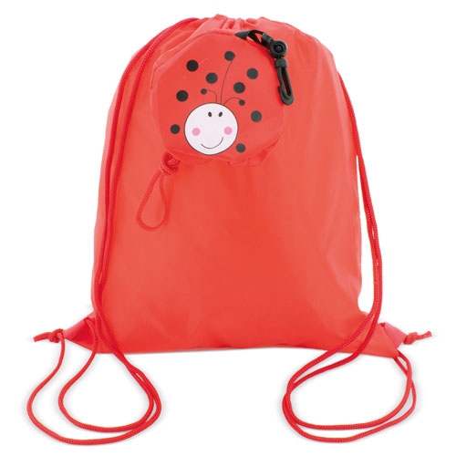 FOLDABLE BACKPACK LADYBUG