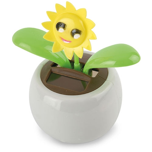 ECO SOLAR SUNFLOWER POT