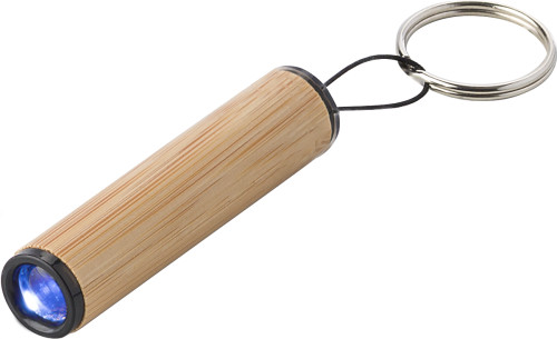 Bamboo mini torch with keychain Ilse