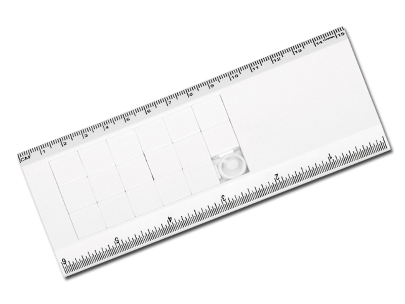 TRAVIS sliding puzzle with rule, White