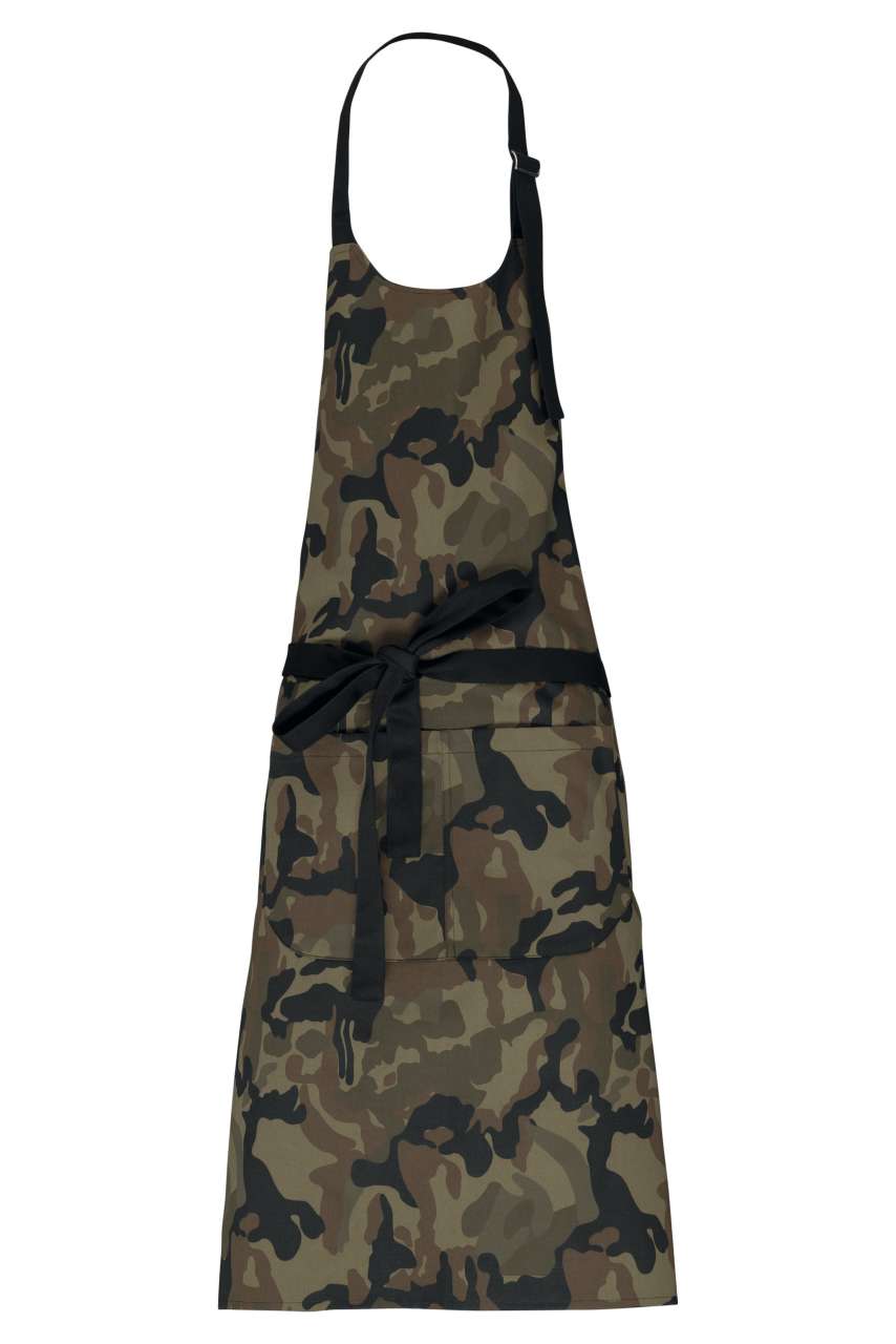 COTTON APRON WITH POCKET