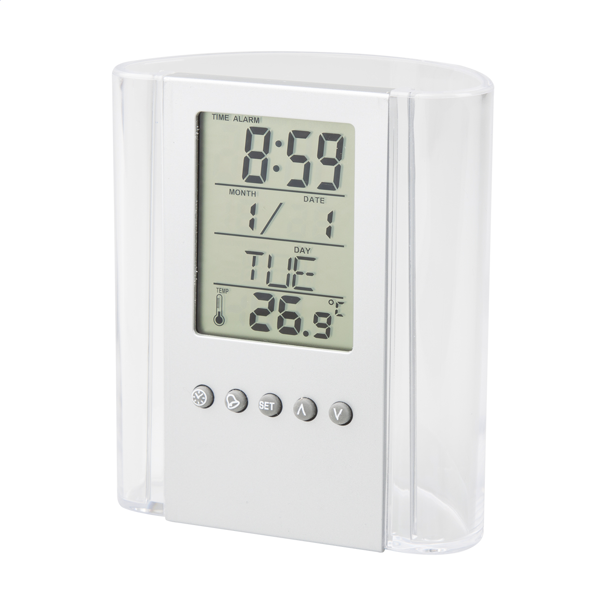 Crystalline pen holder